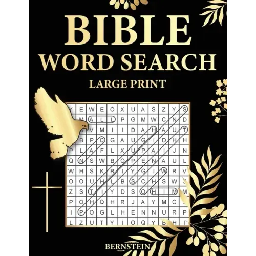 Bible Word search Large Print: 100 Extra Large Bible Word Search Puzzles