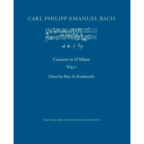 Concerto in D Minor, Wq 17
