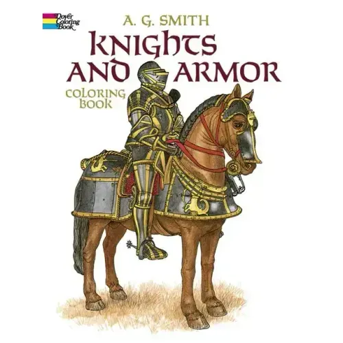 Knights and Armor Coloring Book