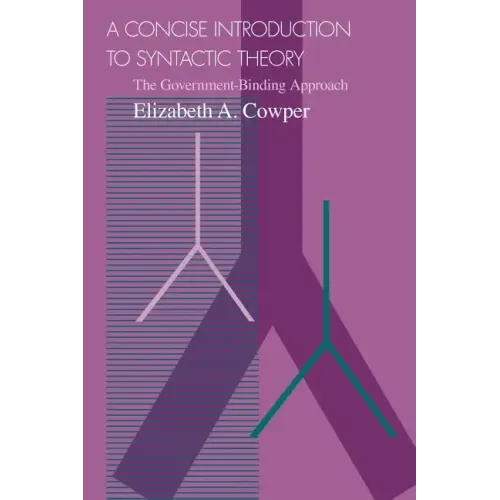 A Concise Introduction to Syntactic Theory: The Government-Binding Approach