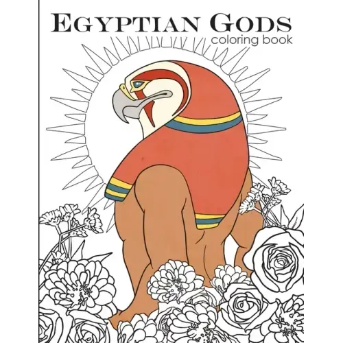 Egyptian Gods: Coloring Book