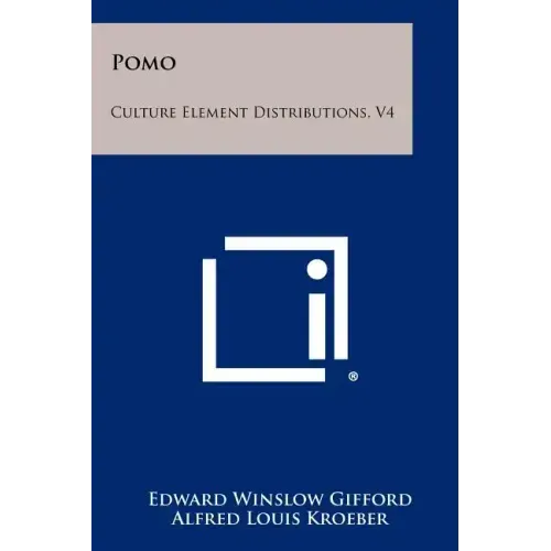 Pomo: Culture Element Distributions, V4