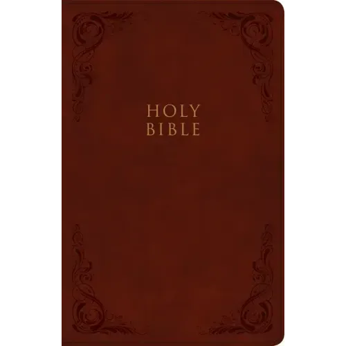 KJV Large Print Personal Size Reference Bible, Burgundy Leathertouch, Indexed