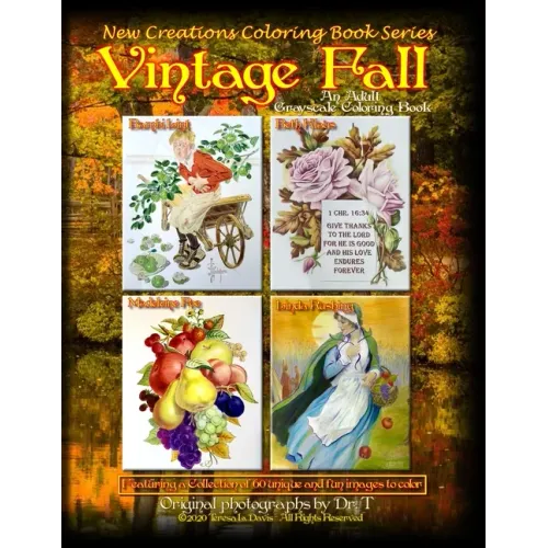 New Creations Coloring Book Series: Vintage Fall