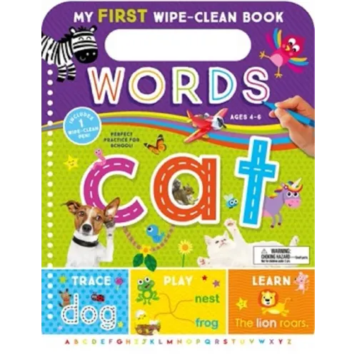 My First Wipe-Clean Book: Words