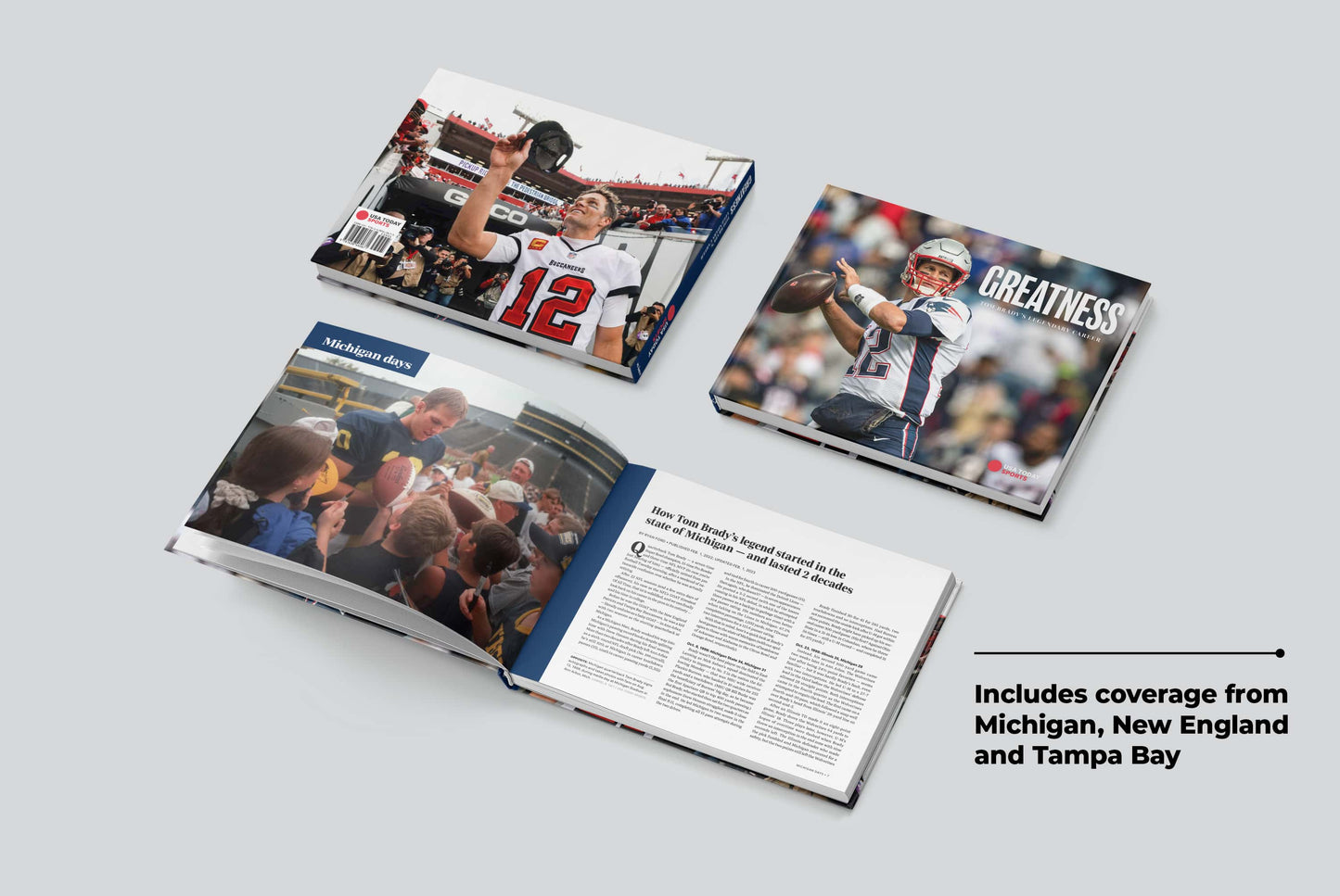 Greatness: Tom Brady's Legendary Career Book