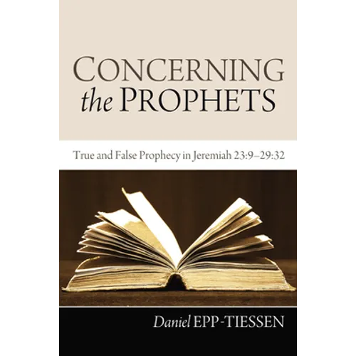 Concerning the Prophets