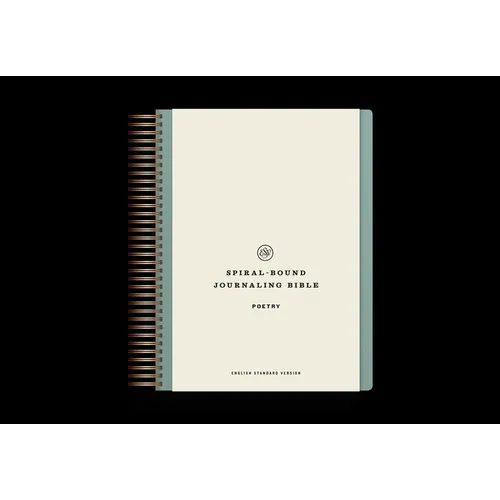 ESV Spiral-Bound Journaling Bible, Poetry (Hardcover)