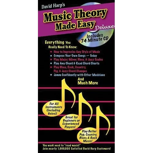 Music Theory Made Easy [With CD]