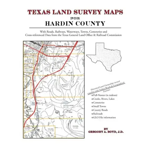 Texas Land Survey Maps for Hardin County