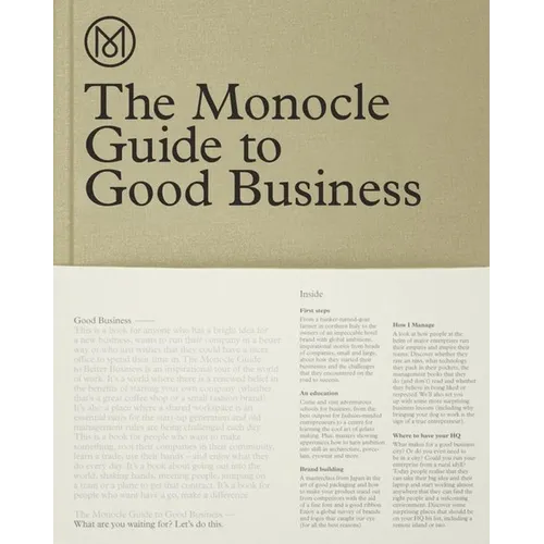 The Monocle Guide to Good Business