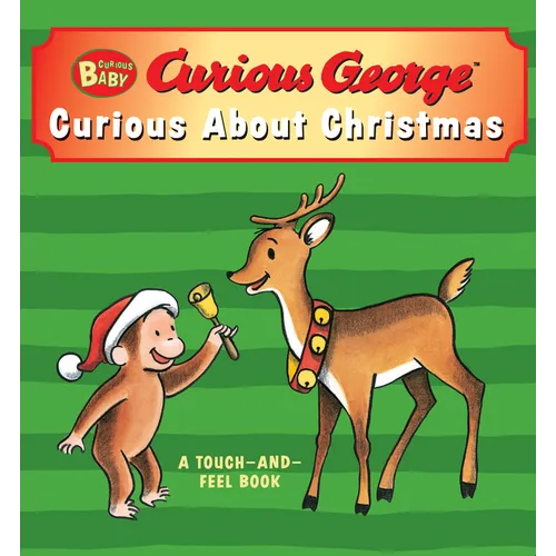 Curious Baby: Curious about Christmas Touch-And-Feel: A Christmas Holiday Book for Kids