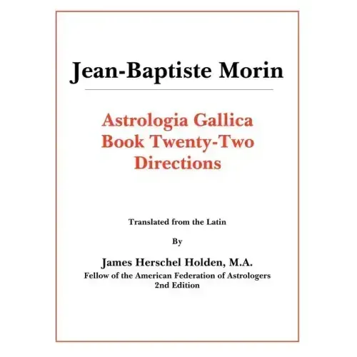 Astrologia Gallica Book 22