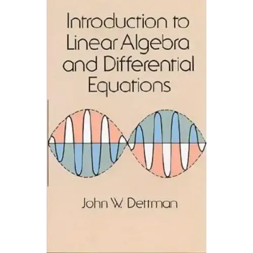 Introduction to Linear Algebra and Differential Equations