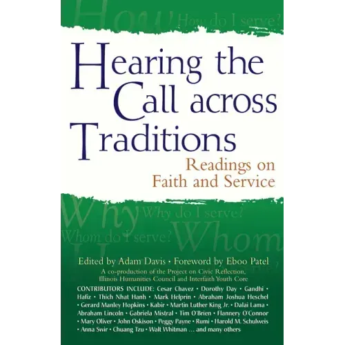 Hearing the Call Across Traditions: Readings on Faith and Service