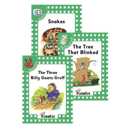 Jolly Phonics Readers, Complete Set Level 3: In Print Letters (American English Edition)