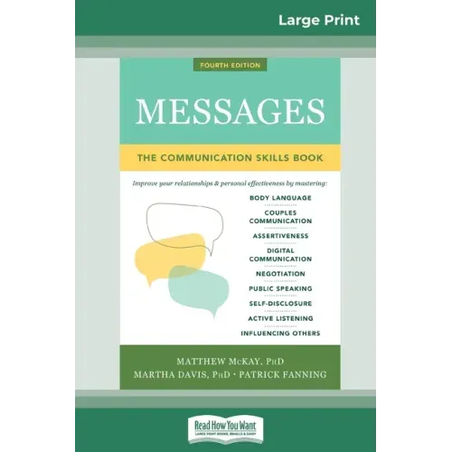 Messages: The Communications Skills Book (16pt Large Print Edition)