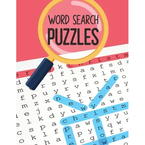 Word Search Puzzles: Easy-to-see Full Page Seek and Circle Word Searches, Brian game book for seniors in this Christmas Gift idea.