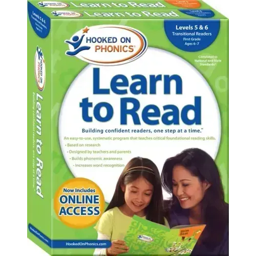 Hooked on Phonics Learn to Read - Levels 5&6 Complete, 3: Transitional Readers (First Grade Ages 6-7)