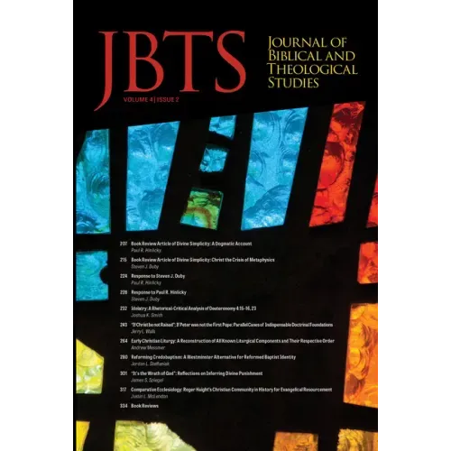 Journal of Biblical and Theological Studies, Issue 4.2