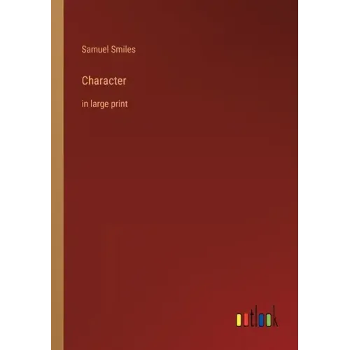 Character: in large print