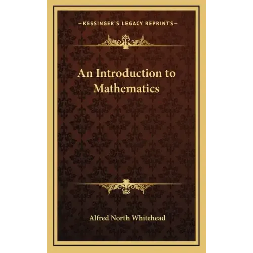 An Introduction to Mathematics