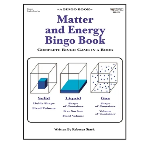 Matter and Energy Bingo Book: Complete Bingo Game In A Book