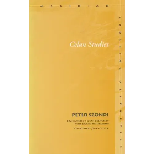 Celan Studies