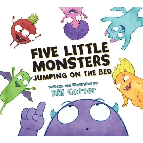 Five Little Monsters Jumping on the Bed