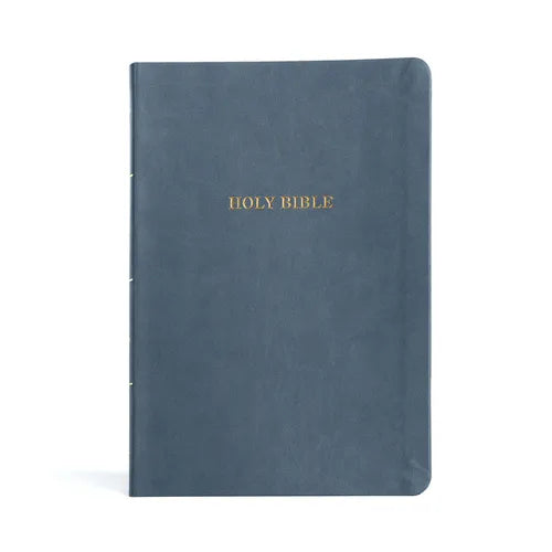 KJV Large Print Thinline Bible, Value Edition, Slate Leathertouch: Holy Bible