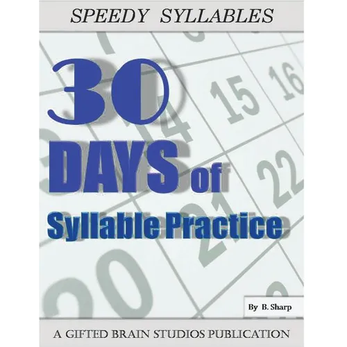 Speedy Syllables: Fast & Fun Syllable Practice