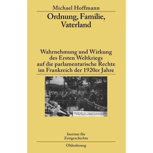 Ordnung, Familie, Vaterland