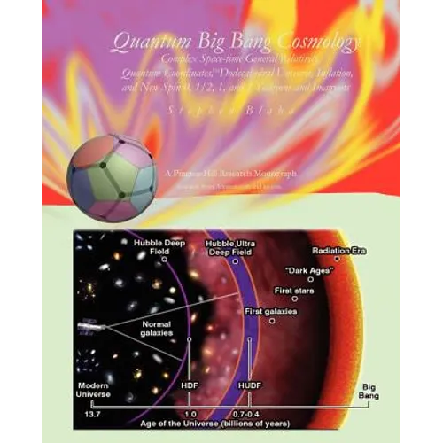 Quantum Big Bang Cosmology: Complex Space-time General Relativity, Quantum Coordinates, Dodecahedral Universe, Inflation, and New Spin 0, 1/2, 1,
