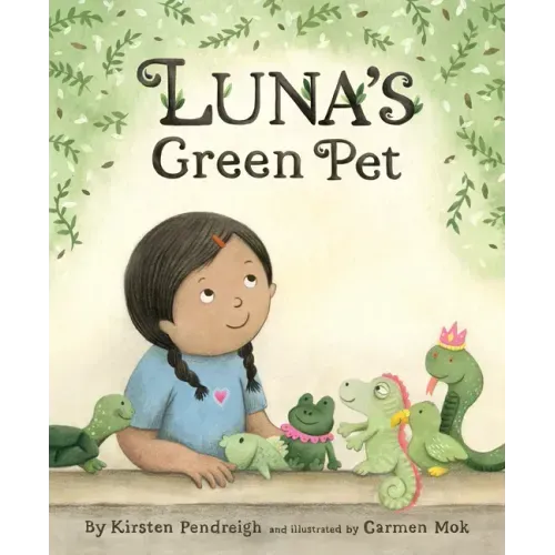 Luna's Green Pet