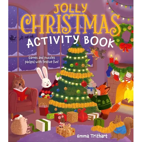 Jolly Christmas Activity Book: Games & Puzzles Packed with Festive Fun!
