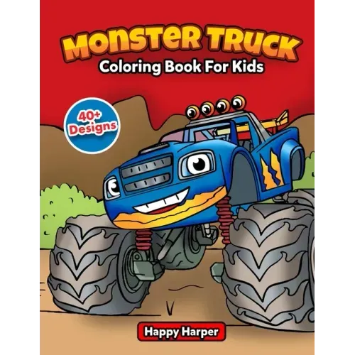 Monster Truck Coloring Book