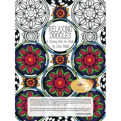 Relaxing Doodles: A Coloring Book for Adults