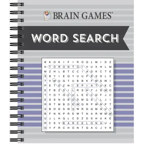 Brain Games - Word Search (Purple)