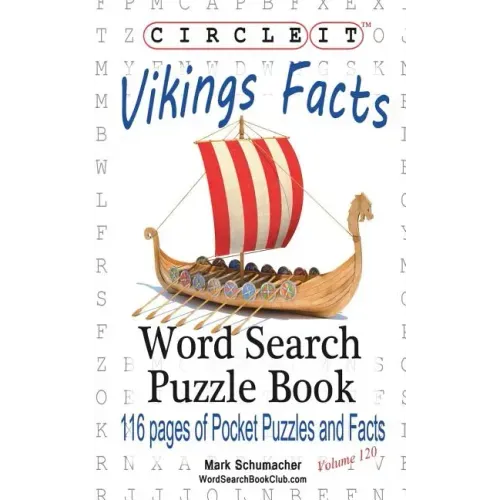 Circle It, Vikings Facts, Word Search, Puzzle Book