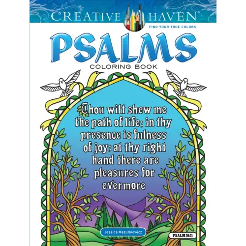 Creative Haven Psalms Coloring Book