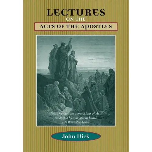 Lectures on the Acts of the Apostles