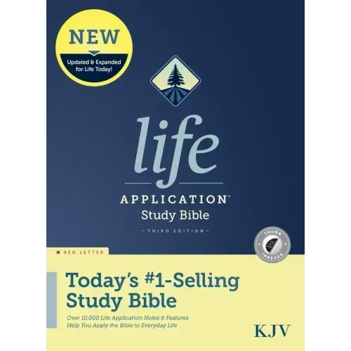 KJV Life Application Study Bible, Third Edition (Hardcover, Indexed, Red Letter)