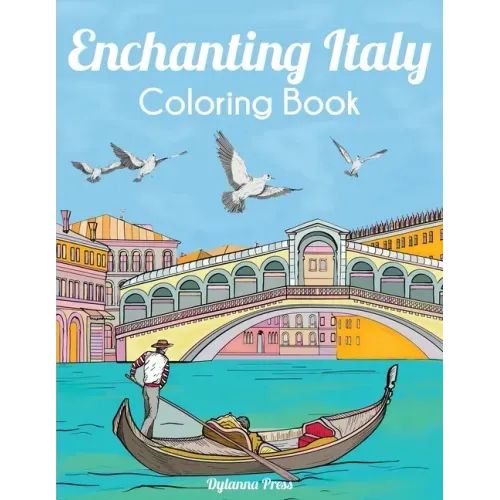 Enchanting Italy Coloring Book
