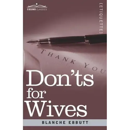 Don'ts for Wives