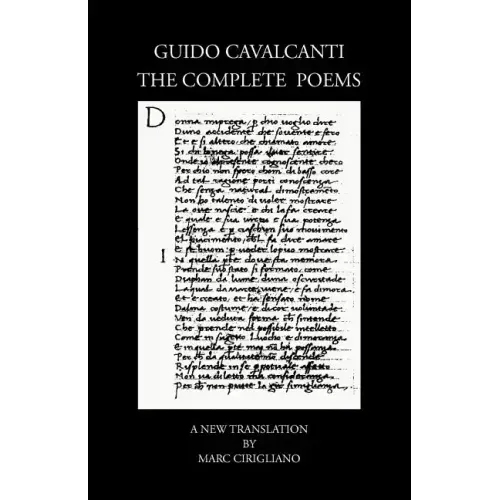 Guido Cavalcanti, the Complete Poems