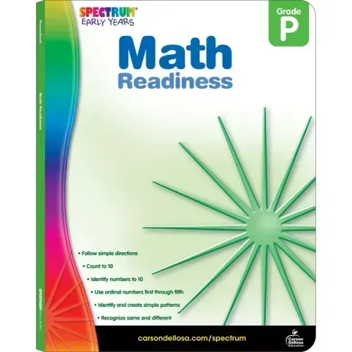 Math Readiness, Grade Pk