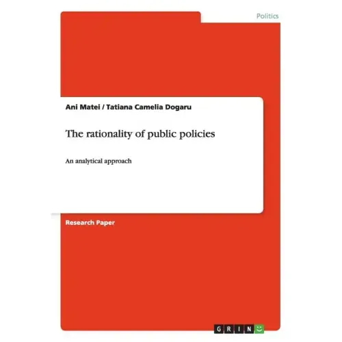 The rationality of public policies: An analytical approach