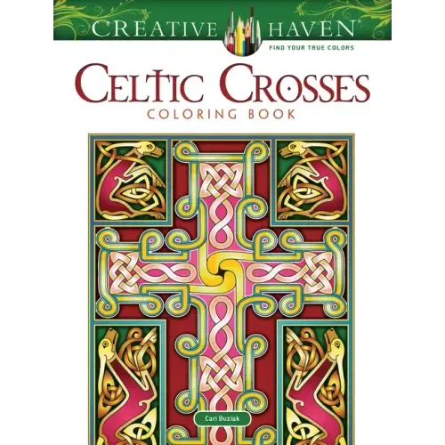Creative Haven Celtic Crosses Coloring Book
