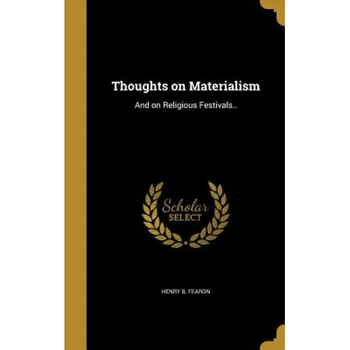 Thoughts on Materialism: And on Religious Festivals..