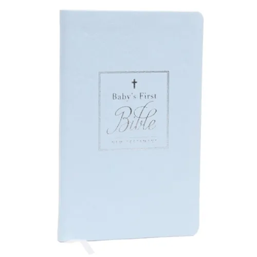 Kjv, Baby's First New Testament, Leathersoft, Blue, Red Letter, Comfort Print: Holy Bible, King James Version
